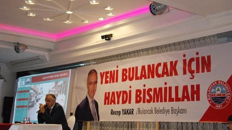 Bulancak Belediye Başkanı Recep Yakar Esnaflarla Buluştu