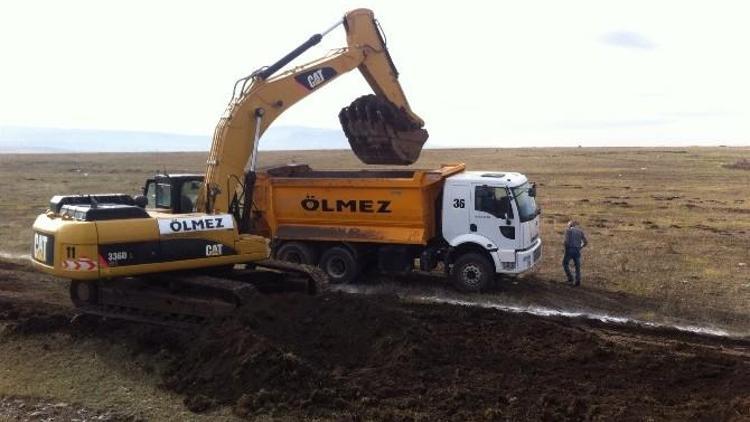 Kars-digor Bölünmüş Yol Çalışması Başlandı