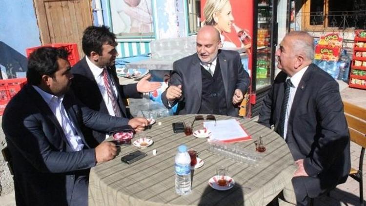 Ahmet Yelis, Pınarbaşı İlçesini Ziyaret Etti