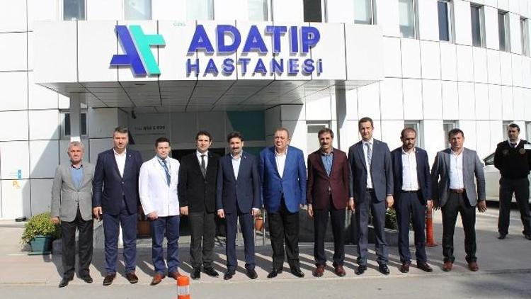 AK Parti Genel Başkan Yardımcısı Üstün, Özel Adatıp Hastanesi’ni Ziyaret Etti