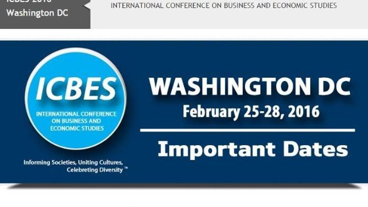 Icbes 2016, ARÜ Ve Künib’in Destekleriyle Washıngton Dc’de Yapılacak