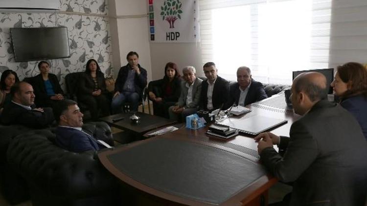 Dtb Heyetinden HDP’ye Ziyaret