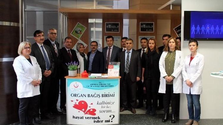 Hastanede Organ Bağış Standı Kuruldu