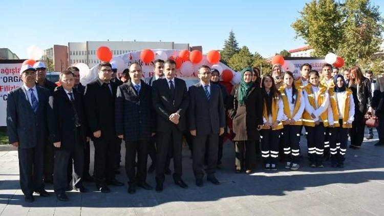 Niğde’de Organ Bağışı Standı Açıldı