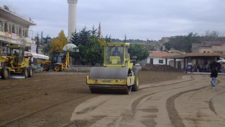 Kaymaklı Yeraltı Şehri Otoparkı Yenileniyor