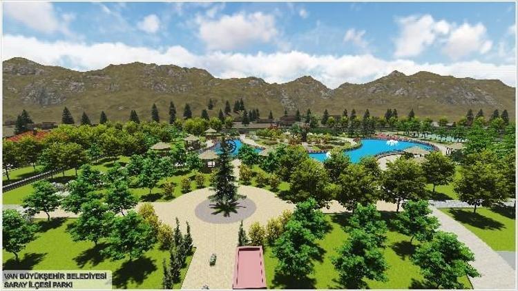 Büyükşehir Belediyesi’nden Saray İlçesine Park