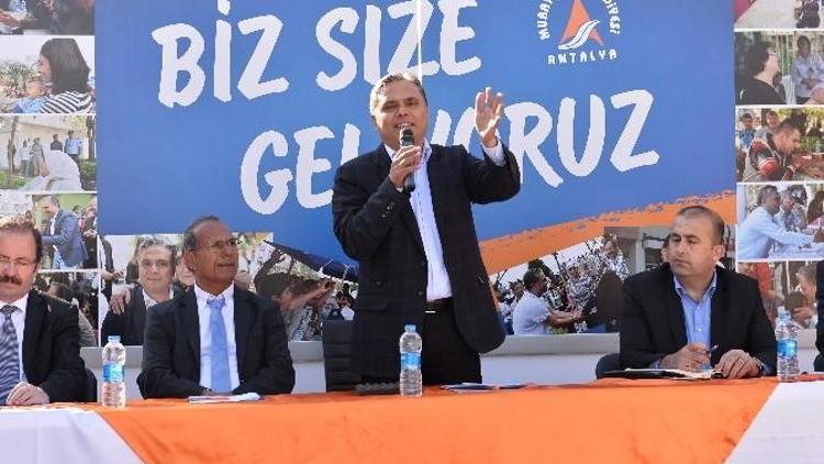 Uysal, Kızılarık Sakinleri İle Toplanıyor