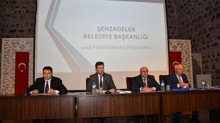 Şehzadeler Belediye Meclisi Toplandı