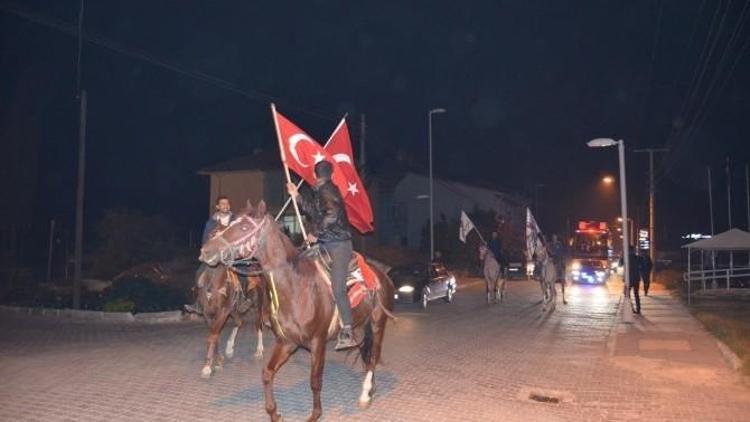 AK Partili Milletvekillere AT Üstünde Karşılama