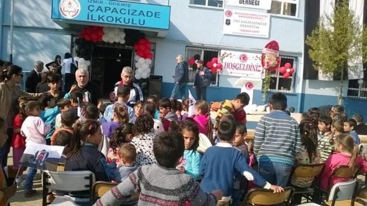 Çapacızade İlkokuluna Karakartallardan Destek