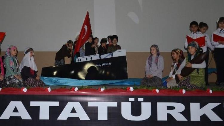 Bafra’da 10 Kasım Atatürk’ü Anma Programı