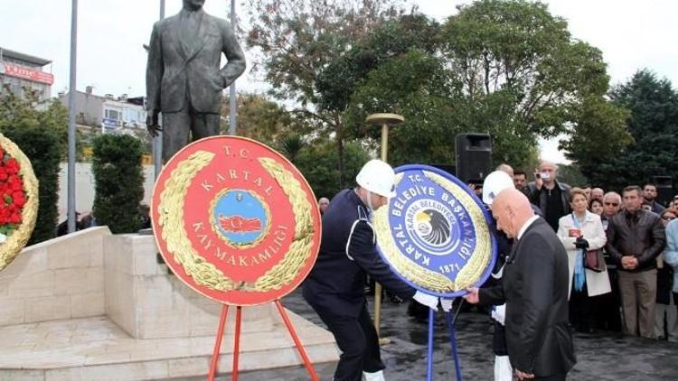 Atatürk Ölümünün 77. Yılında Kartal’da Anıldı