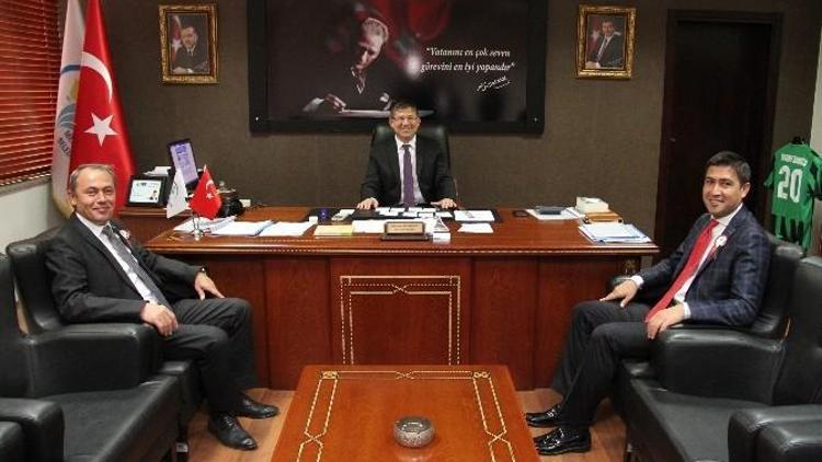 AK Partili Vekillerden Başkan Subaşıoğlu’na Ziyaret