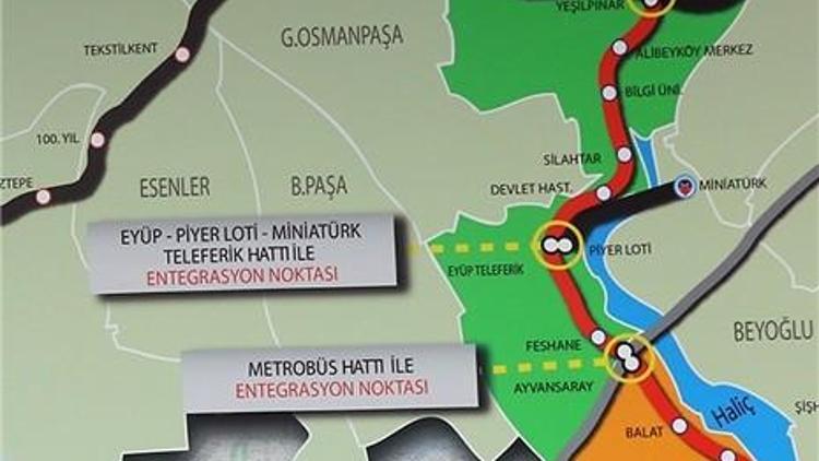 Eminönü Alibeyköy Tramvay Hattı Projesinde ÇED Süreci Başladı