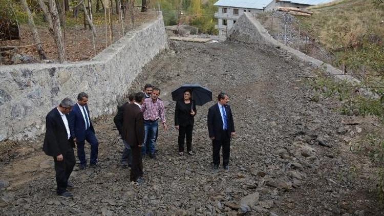 Eş Başkanlar Tamamlanan Hizmetleri Denetledi