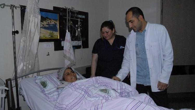 Ergani’de İlk Kez Kapalı Rahim Alma Ameliyatı Yapıldı