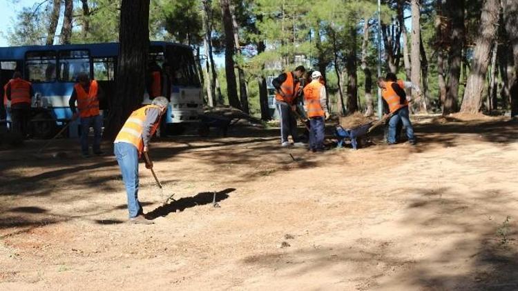 Macera Parkına Yeni Parkurlar