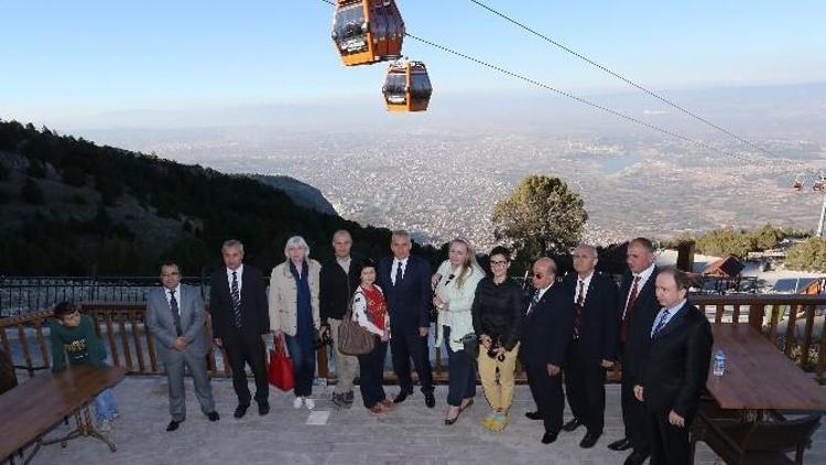 Rus Gazetecilerden Denizli’ye Ziyaret