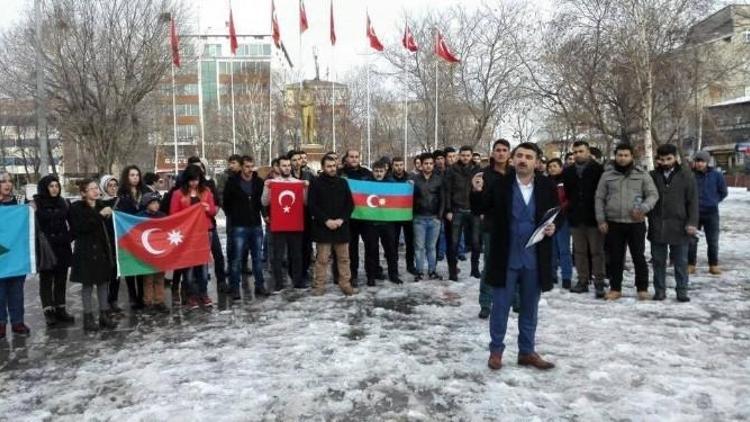 Ardahan’lı Ülkücülerden İran Protestosu