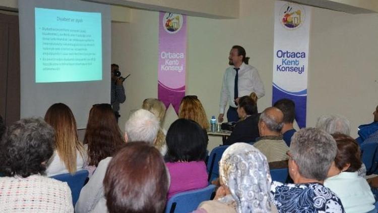 Ortaca’da ‘’Diyabetle Yaşam’’ Konferansı