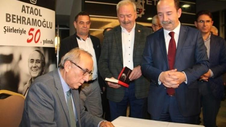 Ataol Behramoğlu 50. Sanat Yılında Edirnelilerle Buluştu