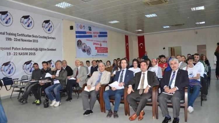 Uluslararası Profesyonel Paten Antrenör Eğitim Semineri Başladı