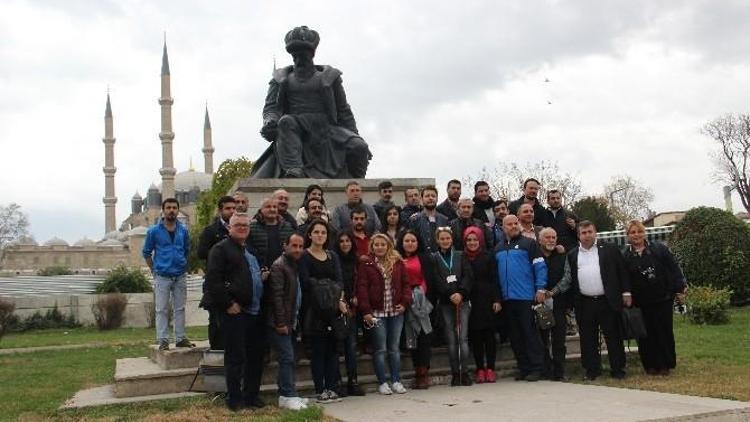 Kocaelili Gazeteciler’den Edirne’ye Kültür Gezisi