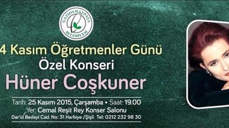 Gaziosmanpaşa Belediyesinden Öğretmenlere Özel Konser