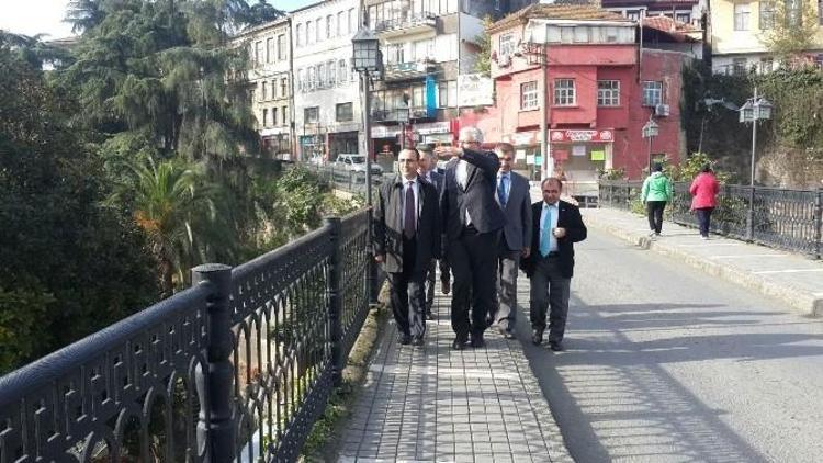 Orman Ve Su İşleri Bakanlığı Müşteşar Yardımcısı Özkaldı, Trabzon’daki Yatırımları İnceledi