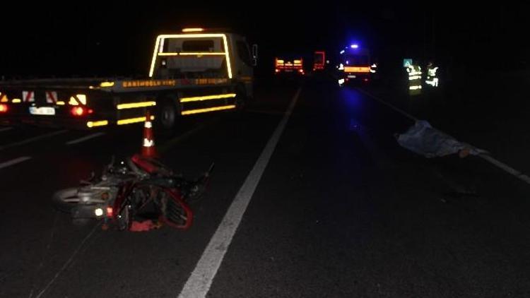 Aydın’da Kaza, Motosiklet Sürücüsü Feci Şekilde Hayatınıkaybetti