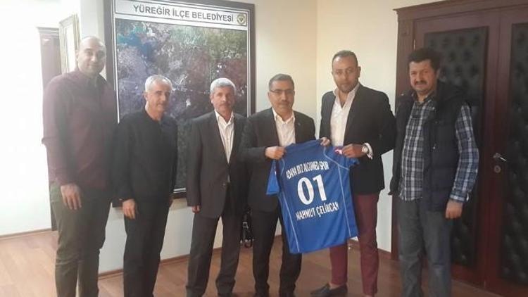 Adana Byz Algomed Spor’dan Başkan Çelikcan’a Ziyaret