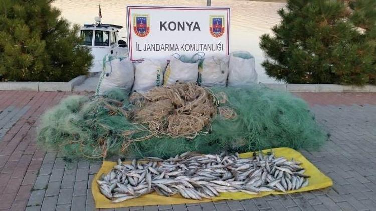 Beyşehir Gölü’nde Yasak Misina Denetimleri