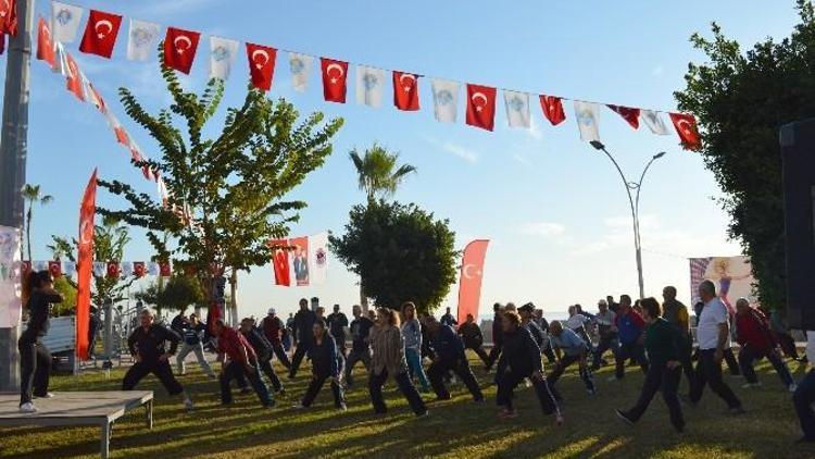 Mersinliler Üç Gün Boyunca Zumba Yaptı