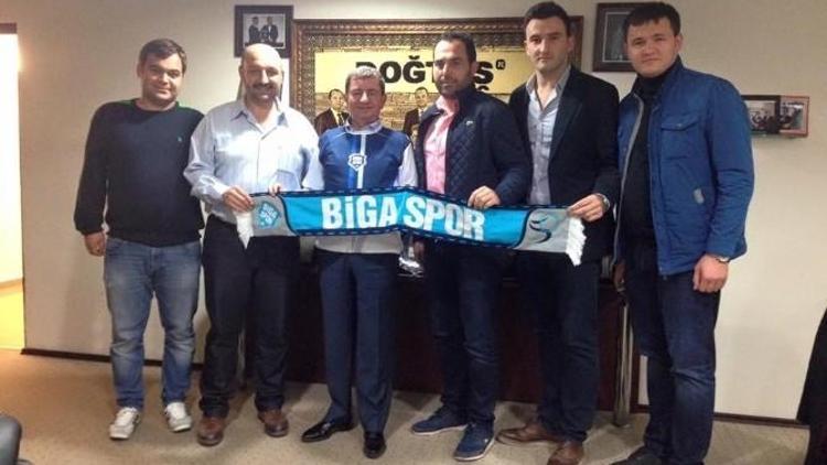 Bigaspor’dan Davut Doğan’a Ziyaret