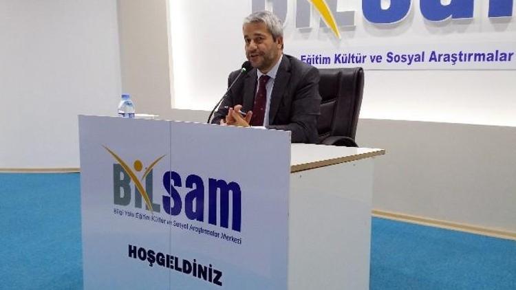 Eski Bakan Nihat Ergün Bilsam’ın Düzenlediği Konferansa Katıldı