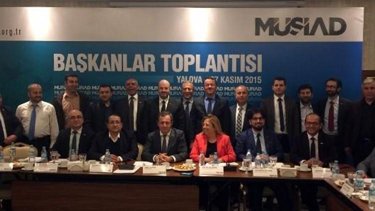 MÜSİAD Başkanlar Toplantısı Yalova’da Gerçekleştirildi