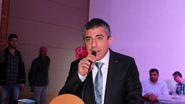 CHP Samandağ İlçe Başkanlığına Aydoğan Yeniden Seçildi