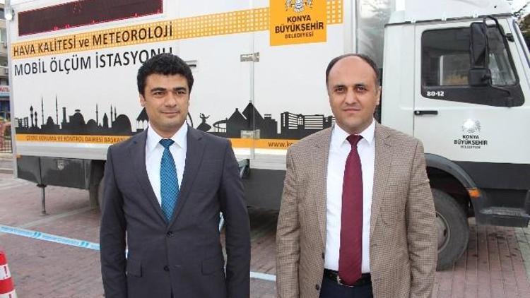 Beyşehir’in Hava Kalitesi Ölçülüyor