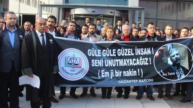 Gaziantep Barosu Avukatlarından Tahir Elçi’nin Öldürülmesine Tepki