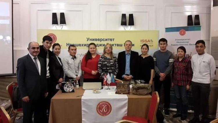Rektör Kılıç Kazakistan’da ‘Türk Üniversiteleri Tanıtım Günleri’ Fuarına Katıldı