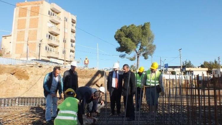 Köşk Belediyesi Yeni Hizmet Binasında İlk Beton Dualarla Atıldı