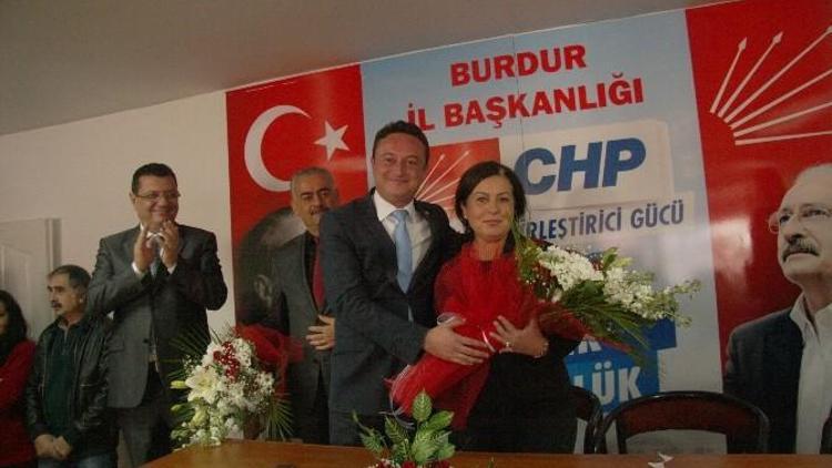 CHP’li Kadın Başkan Görevi Devraldı