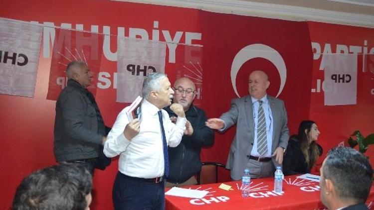 CHP Espiye İlçe Olağan Genel Kurulu Gergin Geçti