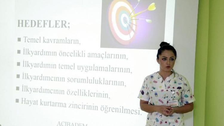 Acıbadem Ankara Hastanesi’nden, Öğretmenlere İlk Yardım Eğitimi