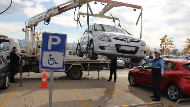 Engelli Park Yerlerini İşgal Edenler Cezalandırılıyor