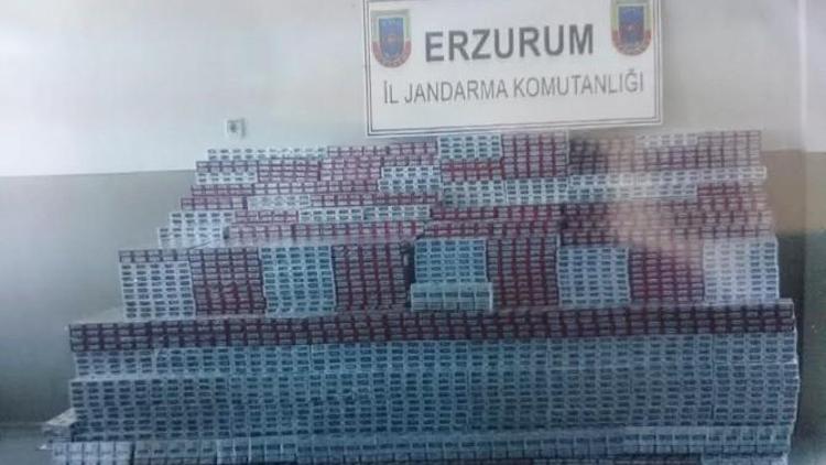 Erzurum’da Jandarma Ekipleri Kaçakçılara Göz Açtırmıyor