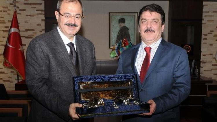 Irak Başkonsolosu Muayed Ömer Koperly’den GSO’ya Ziyaret
