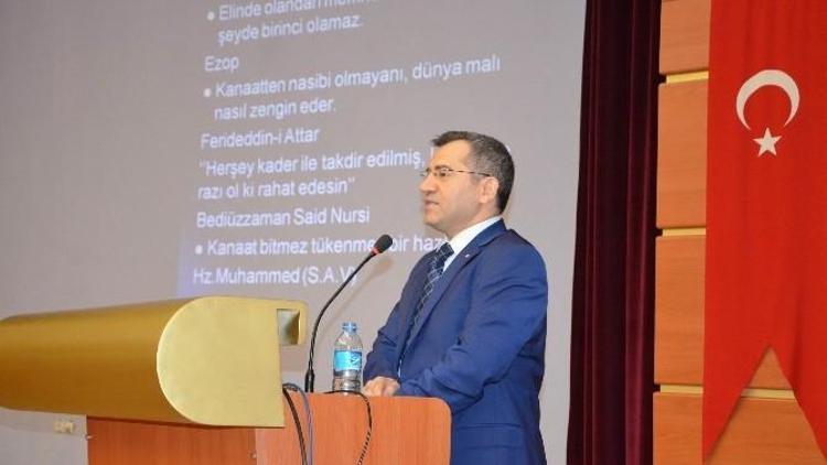 Harran Üniversitesinde Stres İle Dua-ibadet İlişkisi Semineri