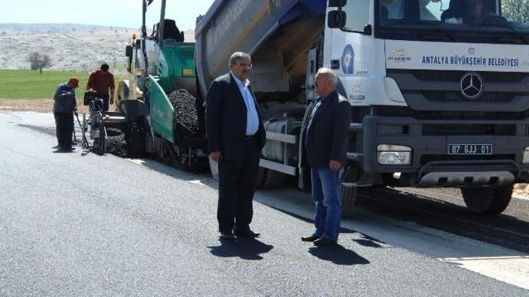 Gazipaşa Grup Yolu Asfaltlandı