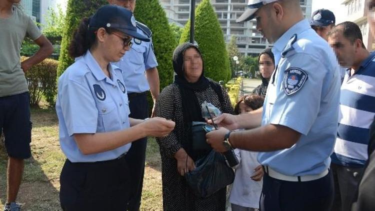 Dilenerek İstismar Ettikleri Çocukları Bakımevine Gönderildi